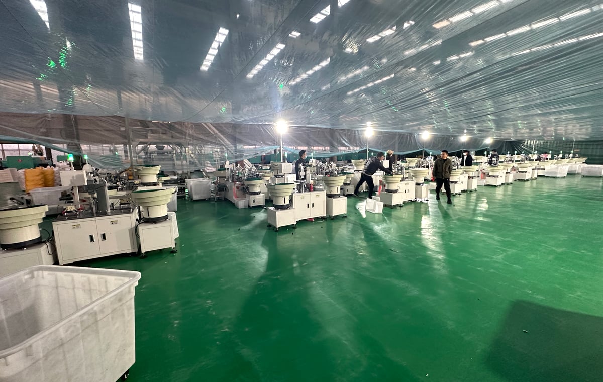 RONCO irrigation production workshop scene